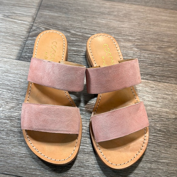 Coconuts by Matisse Shoes - Coconuts by Matisse pink leat sandals woman's size 7 (d181)